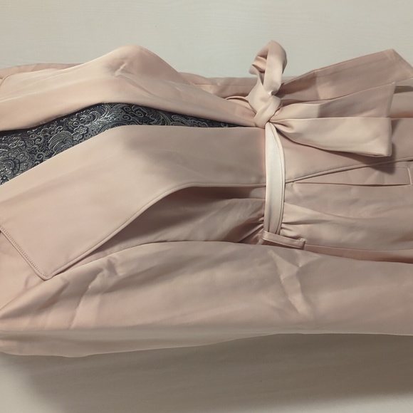 NWT Naked Wardrobe Gloss Boss Satin Coat - Picture 6 of 12